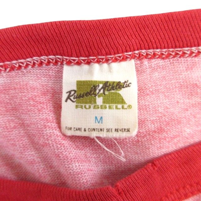 Russell 80s ヴィンテージ 半袖スウェット　アメリカ製 ラッセル RUSSELL ATHLETIC 80s ヴィンテージ USA製 リンガーT