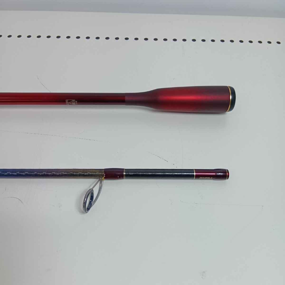 SHIMANO シマノ 39245 釣り用品 ロッド ルアーロッド 18ワールドシャウラ 2833 RS-2 使用感有 程度C ガイドスレッドにクラック有