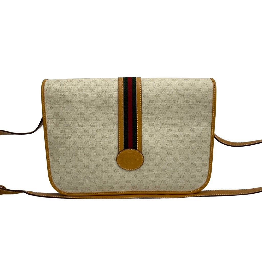 極 美品 GUCCI オールドグッチ グッチ ヴィンテージ シェリーライン  