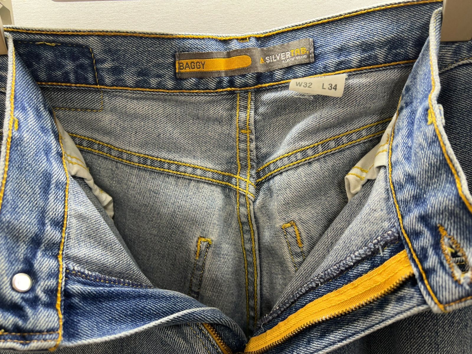 中古】【メンズ】Levi's silverTab BAGGY メキシコ製 00s バギーパンツ