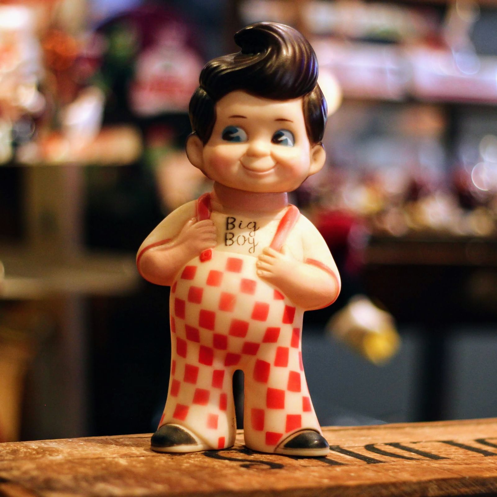 売り本物Big boy toys ソフビ　ビッグボーイ　人形　コレクション　USA アメリカ　トイ　ビンテージ　デットストック 中古　レトロ　toy レストラン ソフビ