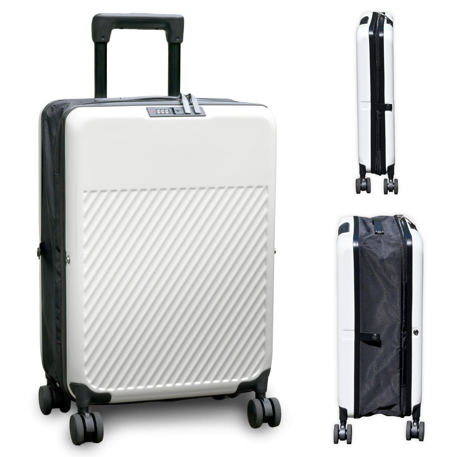 大人気 旅行 3泊 2泊 出張 1泊 薄型 コンパクト キャリーバッグ 機内持ち込み可 キャリーケース スーツケース ジージーエヌ