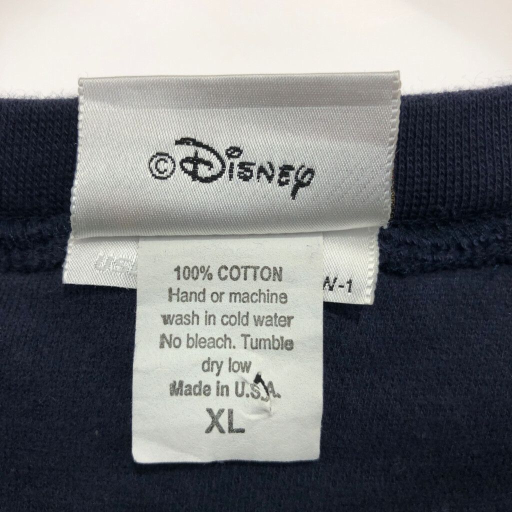 90年代 USA製 Disney ディズニー ミッキーマウス ファミリー 刺繍