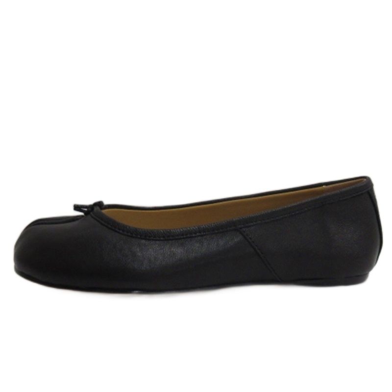 メゾンマルジェラ 22 Maison Margiela 22 Tabi タビ 足袋 バレエシューズ フラット パンプス S58WZ0042 ブラック 35 22cm GY51