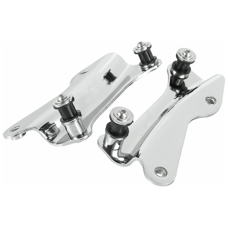 送料無料 ハーレー ツーリング用 2014-2025 ロードキング 大滑翔対応 クローム 高品質クイックリリース マウントブラケット 金属製支架WP今だけセール105