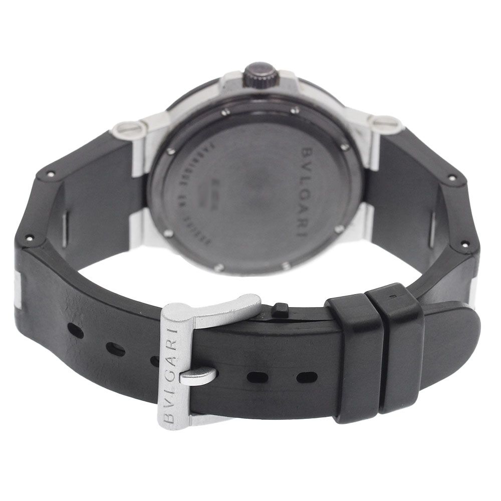  ブルガリ BVLGARI AL 38 A アルミニウム デイト 自動巻き メンズ_908588 自動巻き時計 腕時計(アナログ)