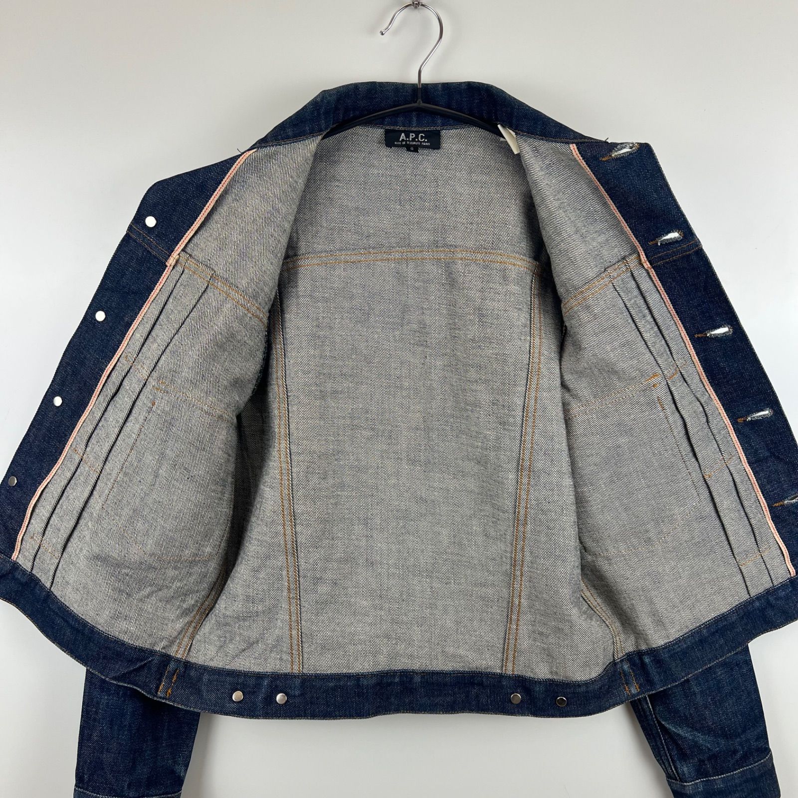 2000s A.P.C. 2nd デニムジャケット 日本製 S 2000s A.P.C. 2nd デニムジャケット 日本製 S - メルカリ