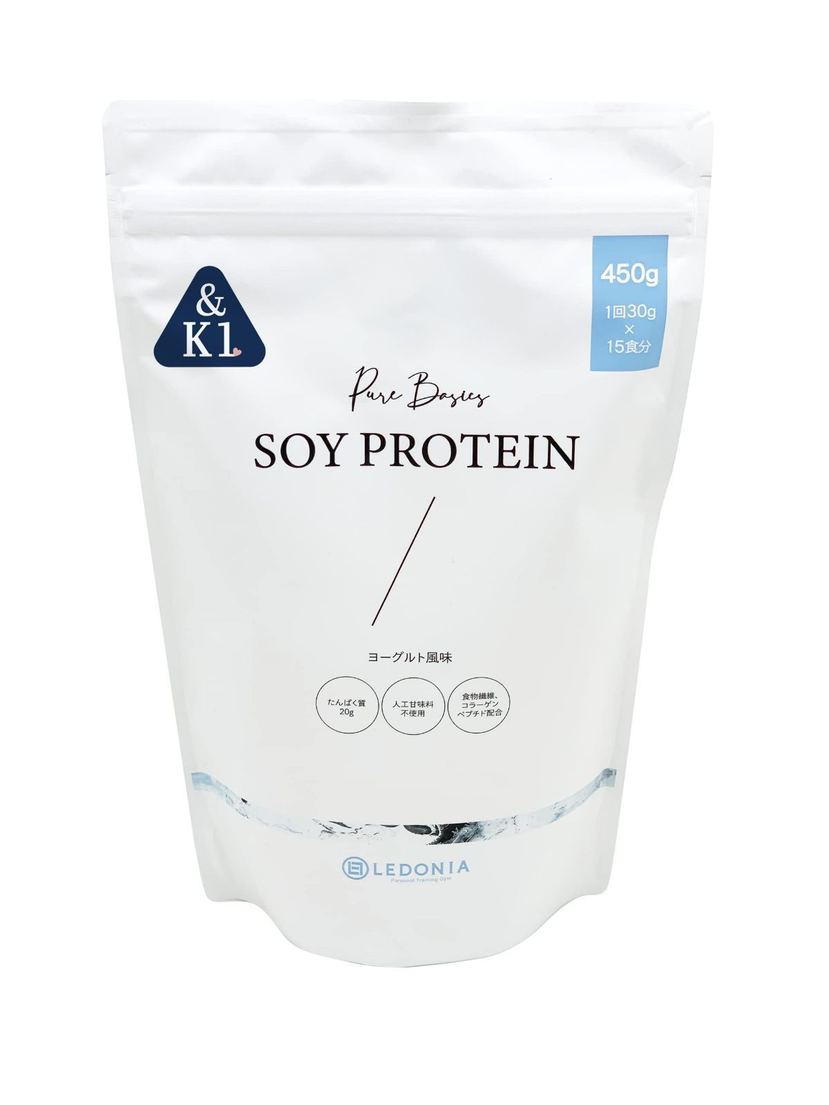 ソイプロテイン 女性 プロテイン Pure Basics ピュアベーシックス ヨーグルト味 美容 ダイエット ボディメイク 人工甘味料 不使用 大豆プロテイン アスリート 筋トレ 飲む美容液 PureBasics たんぱく質20g 長谷川恵一 監修 AA