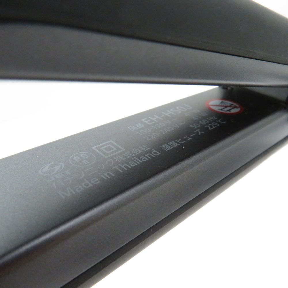 Panasonic パナソニック EH-ES0J ストレートアイロン ナノケア 家庭用美容機器 BD3459