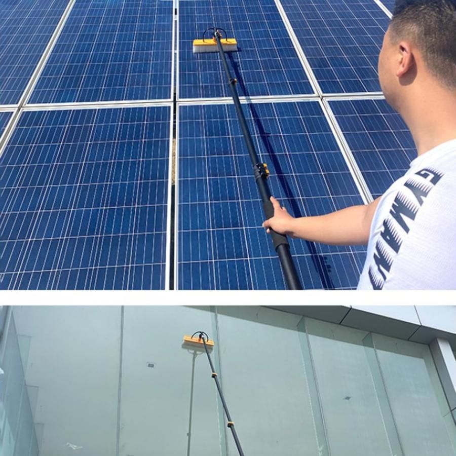 太陽光パネル洗浄ブラシ 外壁洗浄ブラシ