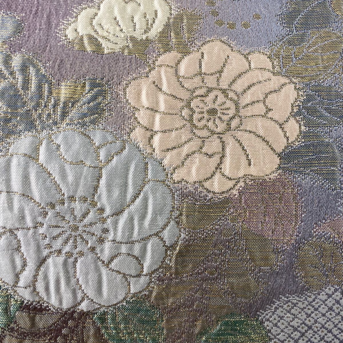 A 105袋帯　刺繍　辻ヶ花　落款あり　美品　正絹 A 105袋帯 刺繍 辻ヶ花 落款あり 美品 正絹 - メルカリ