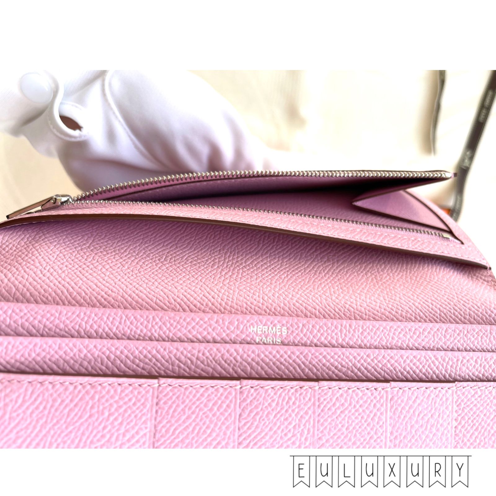 新品】☆エルメス ベアンスフレ モーブシルベストル長財布☆名品 