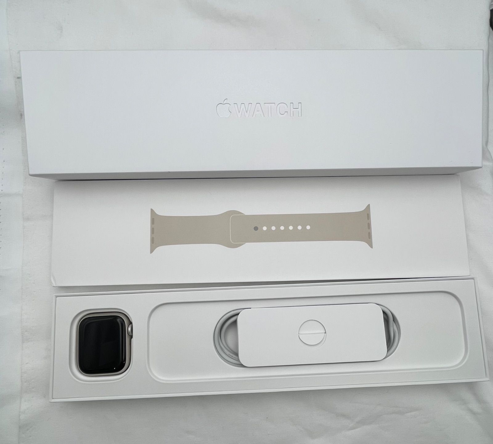 ▽Apple Watch Series 8 GPSモデル 41mm MNP63J|A A2770 バッテリー89％ 00804
