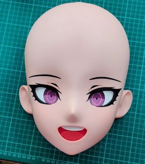 即納 ハーフマスク kigurumi ドール コスプレ 着ぐるみ Amazon.co.jp: Half Head Cosplay Kigurumi Doll Mask Special
