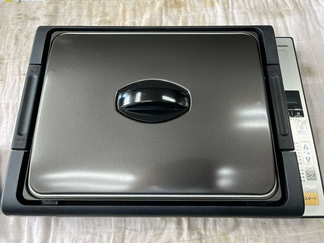 動作確認済】【中古】ゴム足1つ欠品 パナソニック IH調理器 ブラック