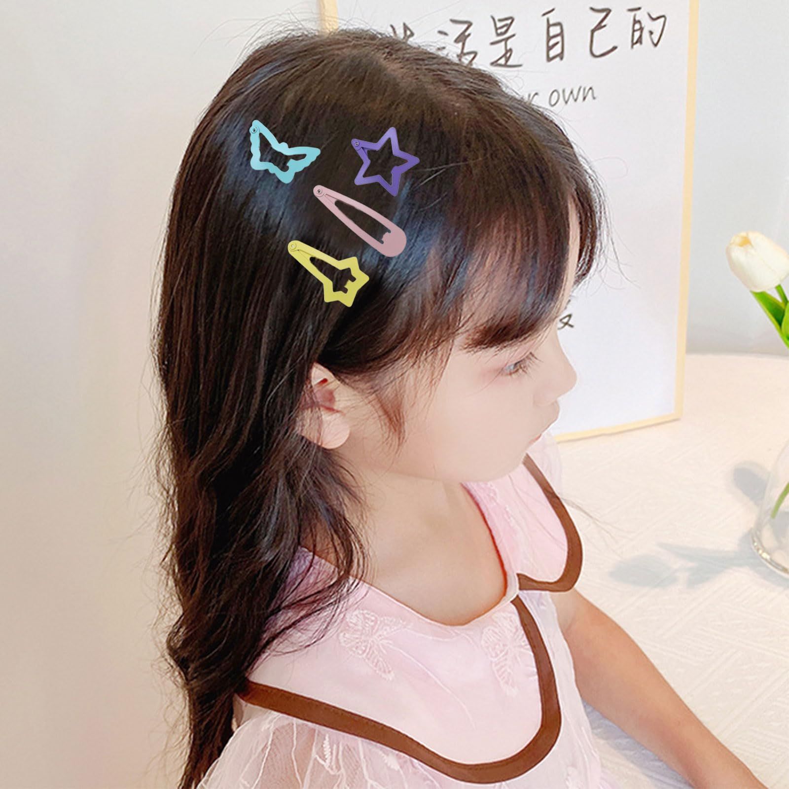 人気商品】y2k 髪飾り 髪留め ヘアアクセサリー キッズ メタル