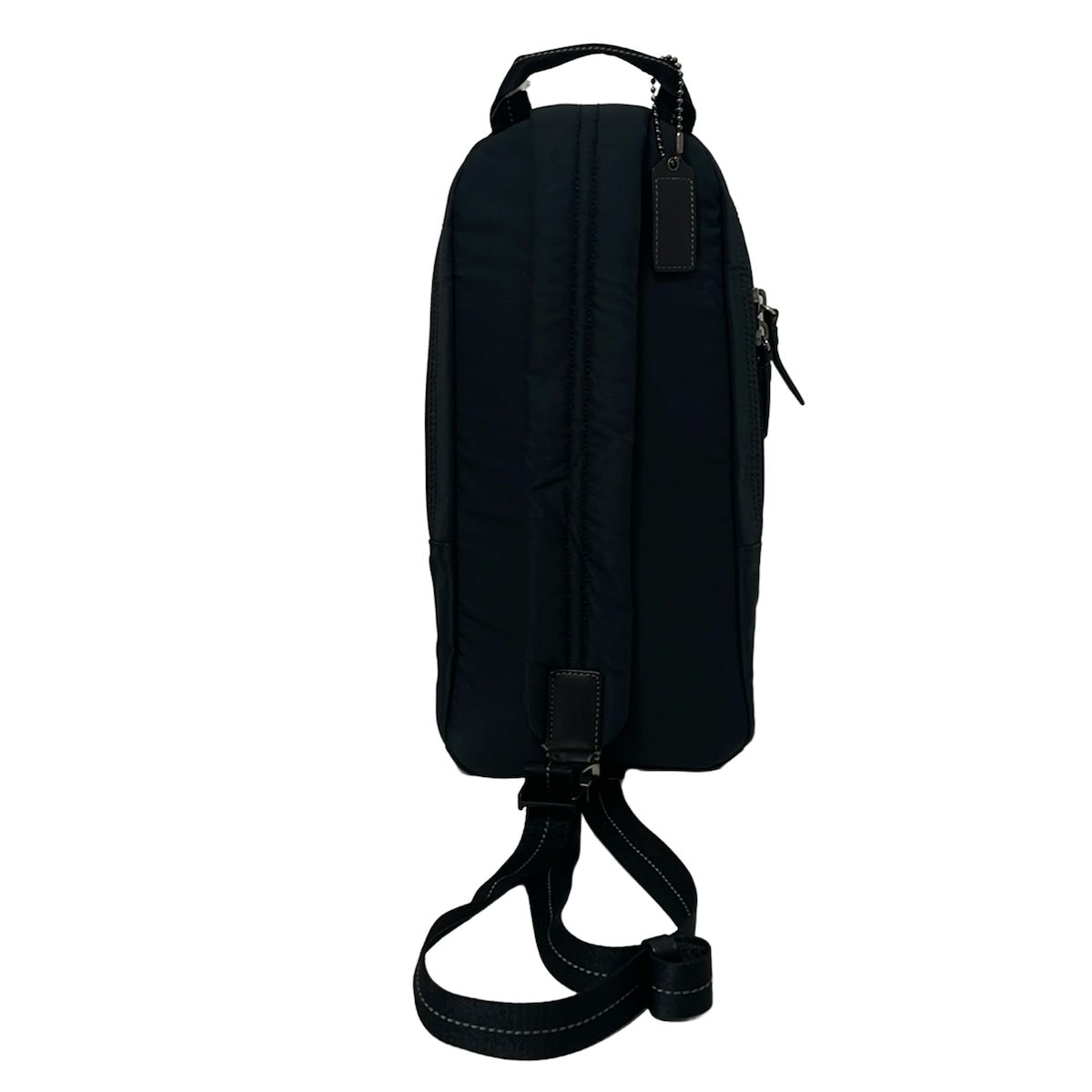 美品/COACH/コーチ メンズ F70692. ワンショルダー ボディバッグ 紺 