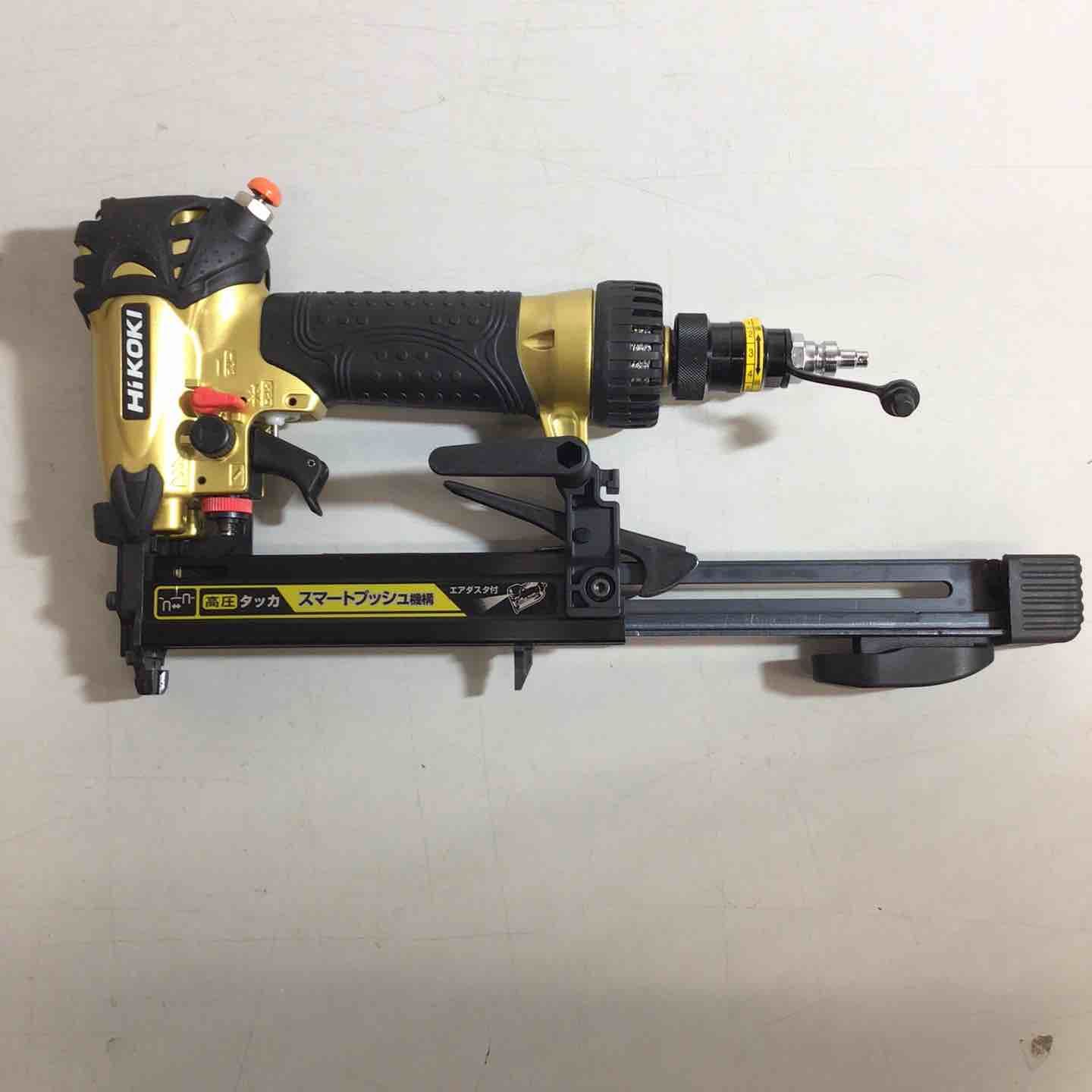 HiKOKI⁄ハイコーキ 4mm 高圧タッカ エアタッカー N2504HM 【中古美品 