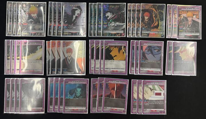 ユニオンアリーナ　ブリーチ　紫　一護ルキア　デッキ　BLEACH デッキ】紫BLEACH一護ルキア ユニオンアリーナ - メルカリ