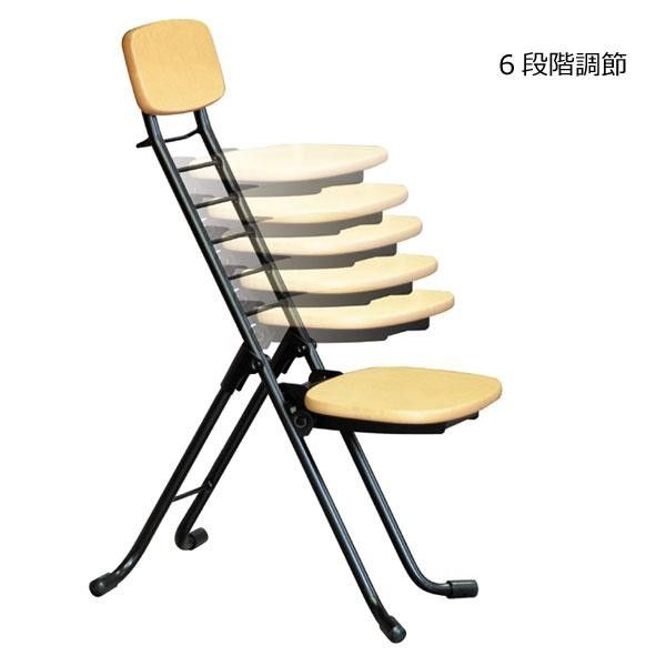 ルネセイコウ リリィチェアM 折りたたみ椅子 ナチュラル ブラック 完成品 CSM-320T MARWIL-DEMENAGEMENTS_CH