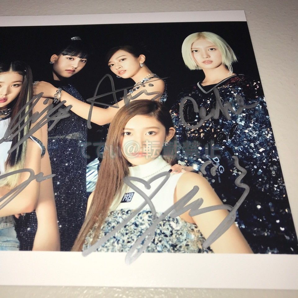 海外限定スパイク販売 直筆サイン「After IVE LIKE」スチール写真 メルカリ - K-POP+アジア