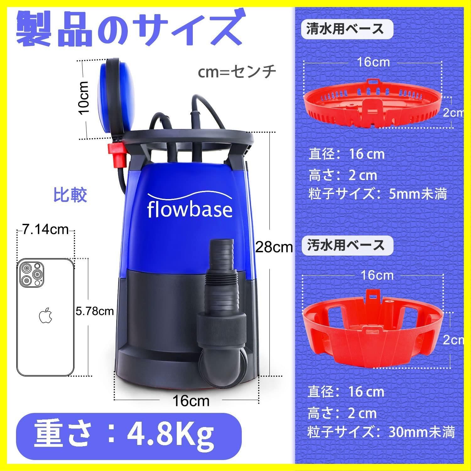 最低水位1mmまで排水