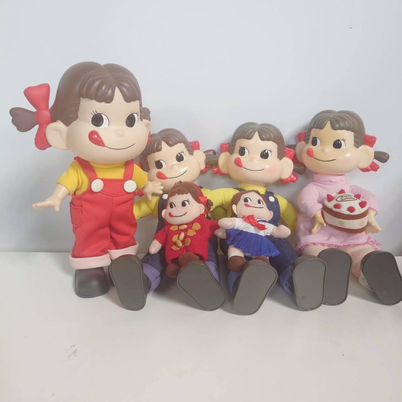 ペコちゃん EDWIN コラボ　フィギュア　【希少】 EDWIN(エドウィン)×ペコちゃんコラボ♪のペコちゃんフィギュアを