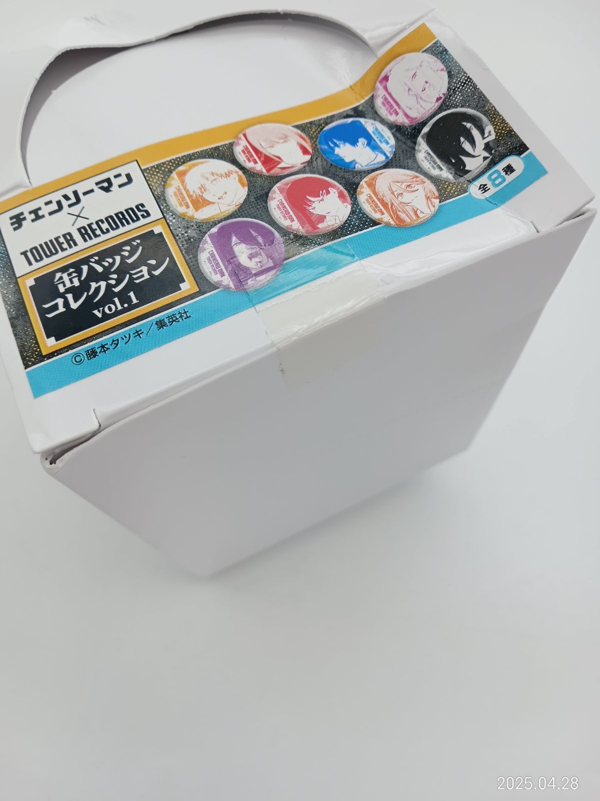 チェンソーマン　タワレコ　缶バッジコレクションvol.1 BOX チェンソーマン 缶バッジ 全8種タワーレコードvol.1 box 【公式通販】