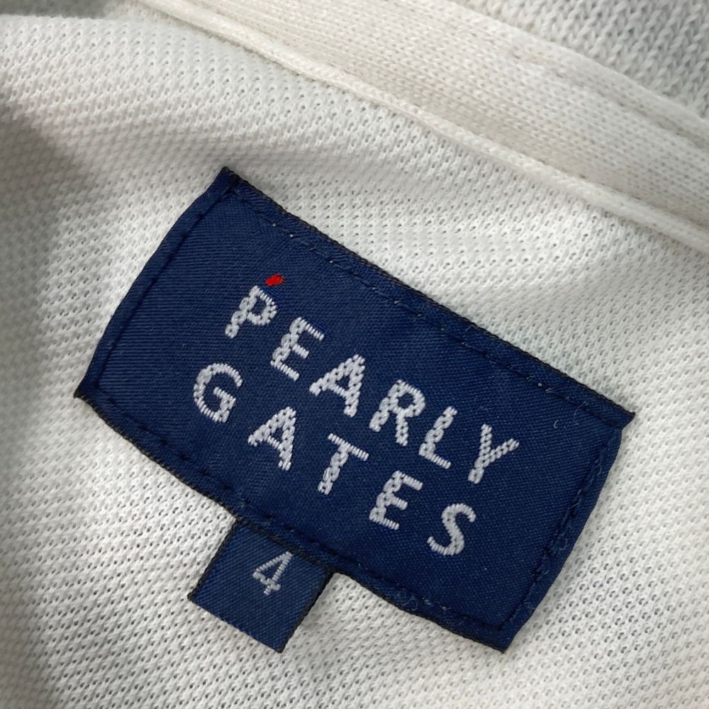 サイズ：4 PEARLY GATES パーリーゲイツ 半袖ポロシャツ ニコちゃん