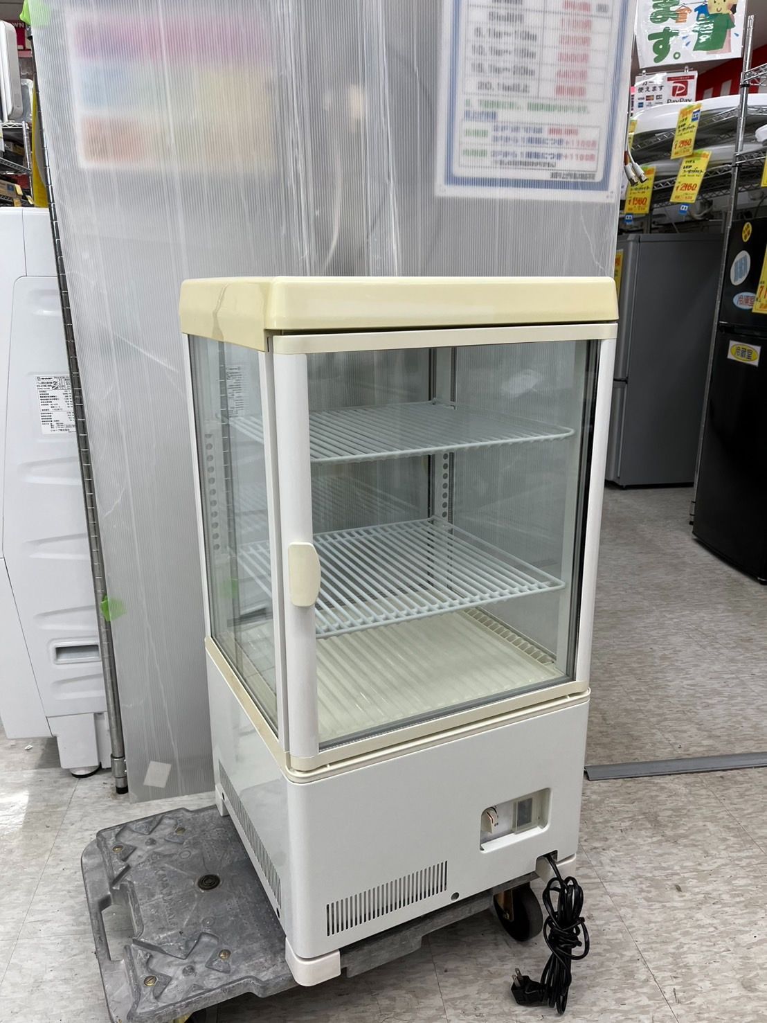 サンデン 冷蔵ショーケース AG-54XE 前後扉仕様 中古品 - メルカリ