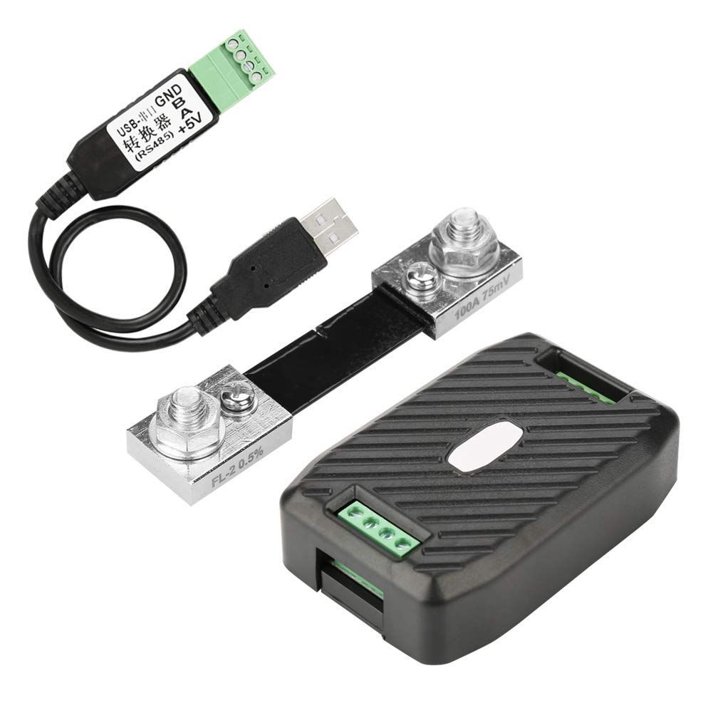 PZEM-017+100A+US Hilitand 消費量計 ワット計 直流電圧計 アナライザ 直流電流計 電力量計 有効電力用通信モジュール (PZEM-017+100A+US)