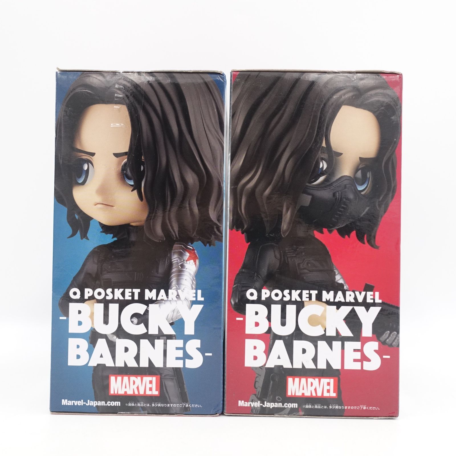 Qposket MARVEL BUCKY BARNES A B ver.フィギュア 2種セット バッキー