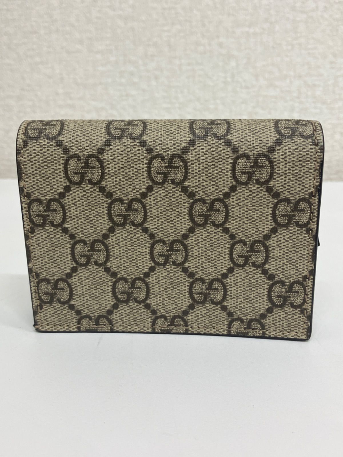 美品】GUCCI グッチ 二つ折り財布 GGマーモント - メルカリ