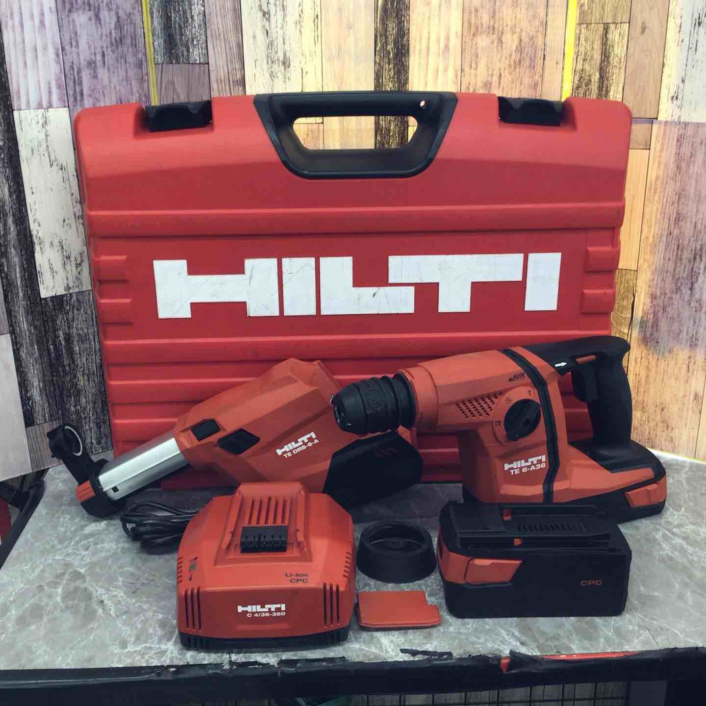 ヒルティ HILTI コードレス集じんハンマドリル TE6-A36 DRS 八潮店