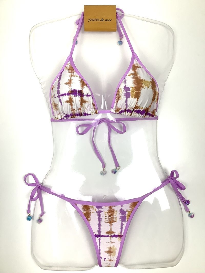 リバーシブル バティックリバーTバック レディース 水着 ブラジリアン ビキニ