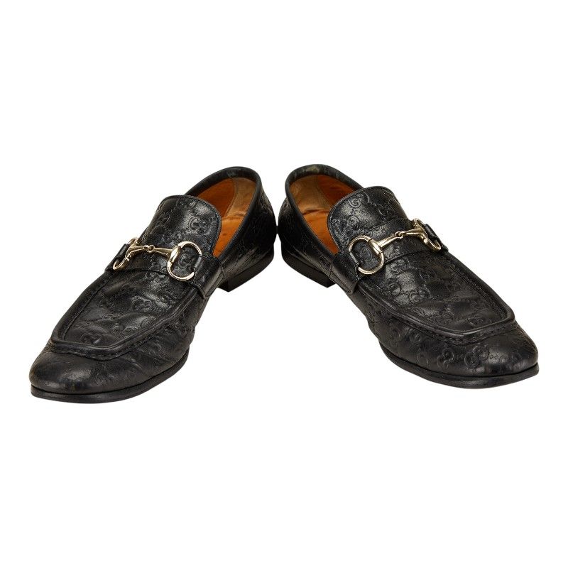 GUCCI グッチ ホースビット ローファー レザー サイズ42E GUCCI グッチ ジャッキー ホースビット レザー ローファー