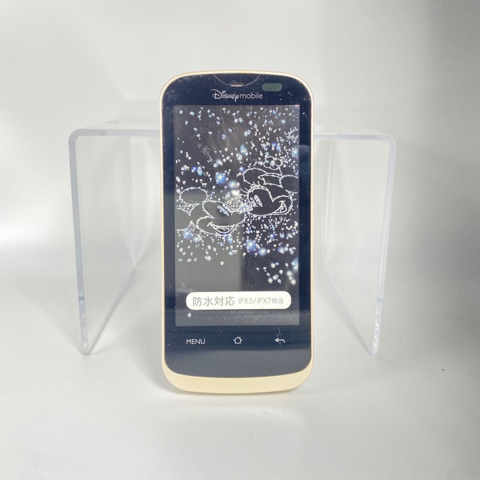 Disney mobile DM001SH SILKY WHITE モックアップ 模型