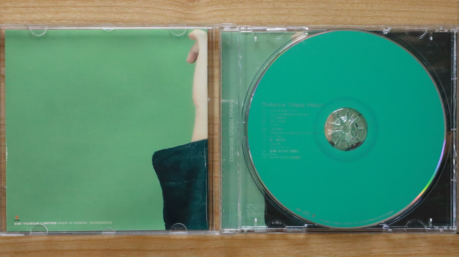 中古CD☆宇多田ヒカル/Hikaru Utada□ Distance （台湾盤