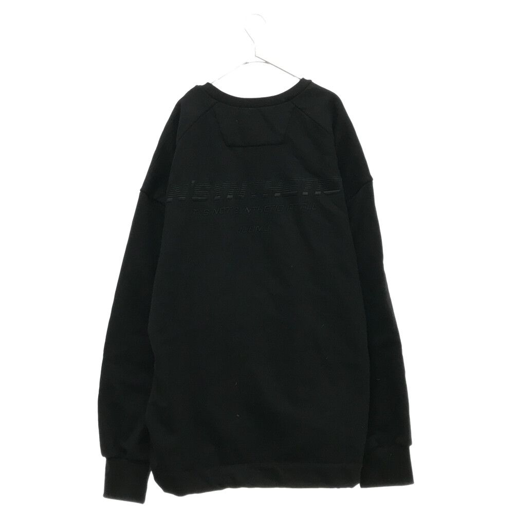 juun.j (ジュン ジェイ) Graphic Sweatshirt グラフィックオーバーサイズスウェットトレーナー JC9841P235 ブラック  - メルカリ