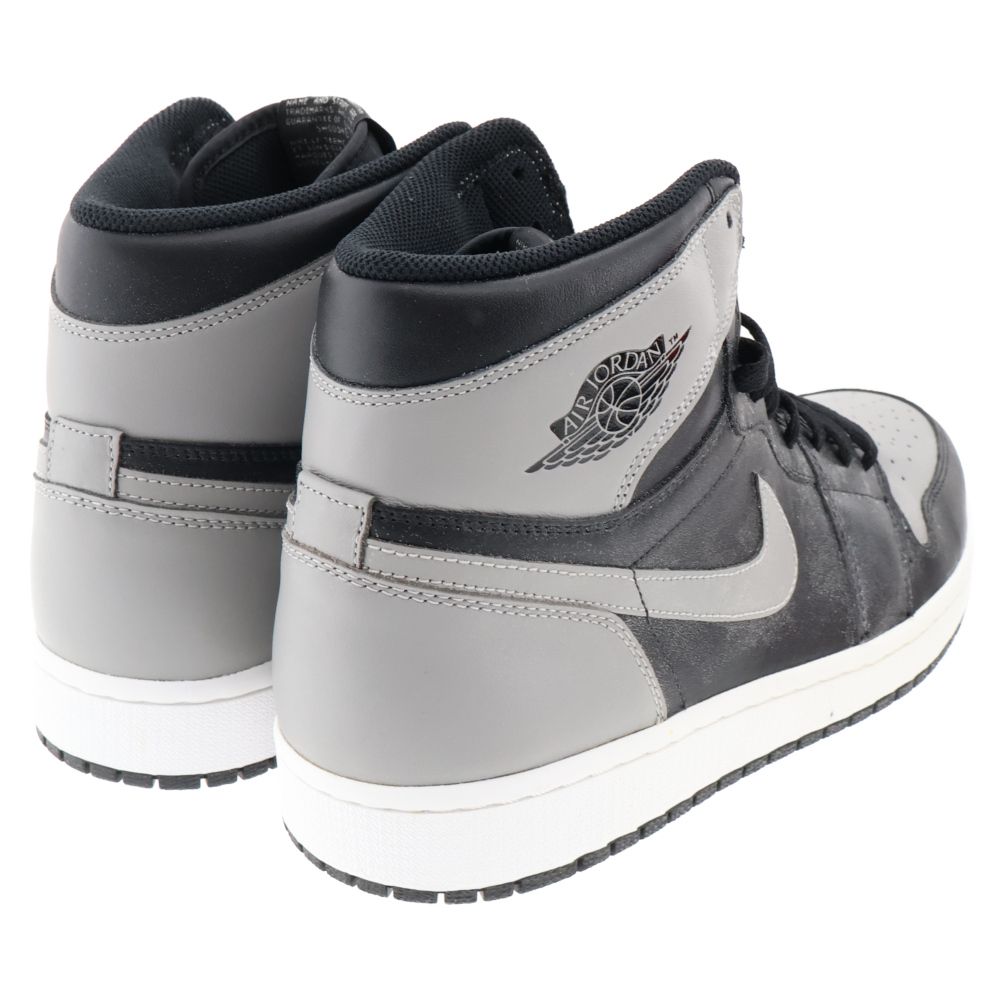 NIKE (ナイキ) AIR JORDAN 1 RETRO HIGH OG SHADOW 2013 エアジョーダン1 シャドウ  ハイカットスニーカーグレー US12/30.0cm 555088-014