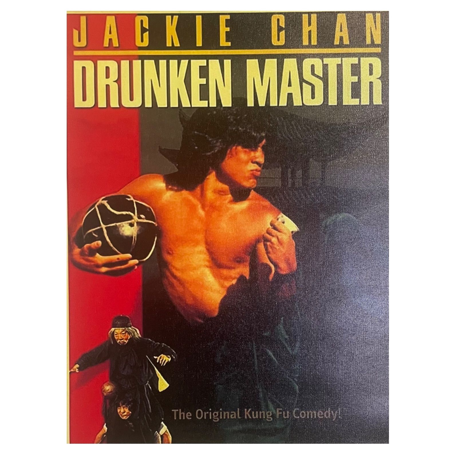 額付き 078A3 酔拳 映画 ポスター ジャッキーチェン タペストリー 酔拳