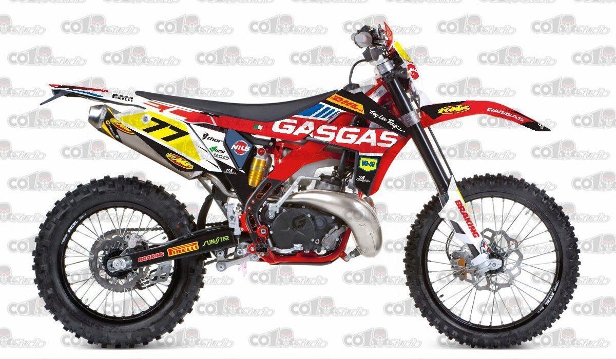 2012-2013 GASGAS EC デカール ステッカー グラフィックデカール co2 