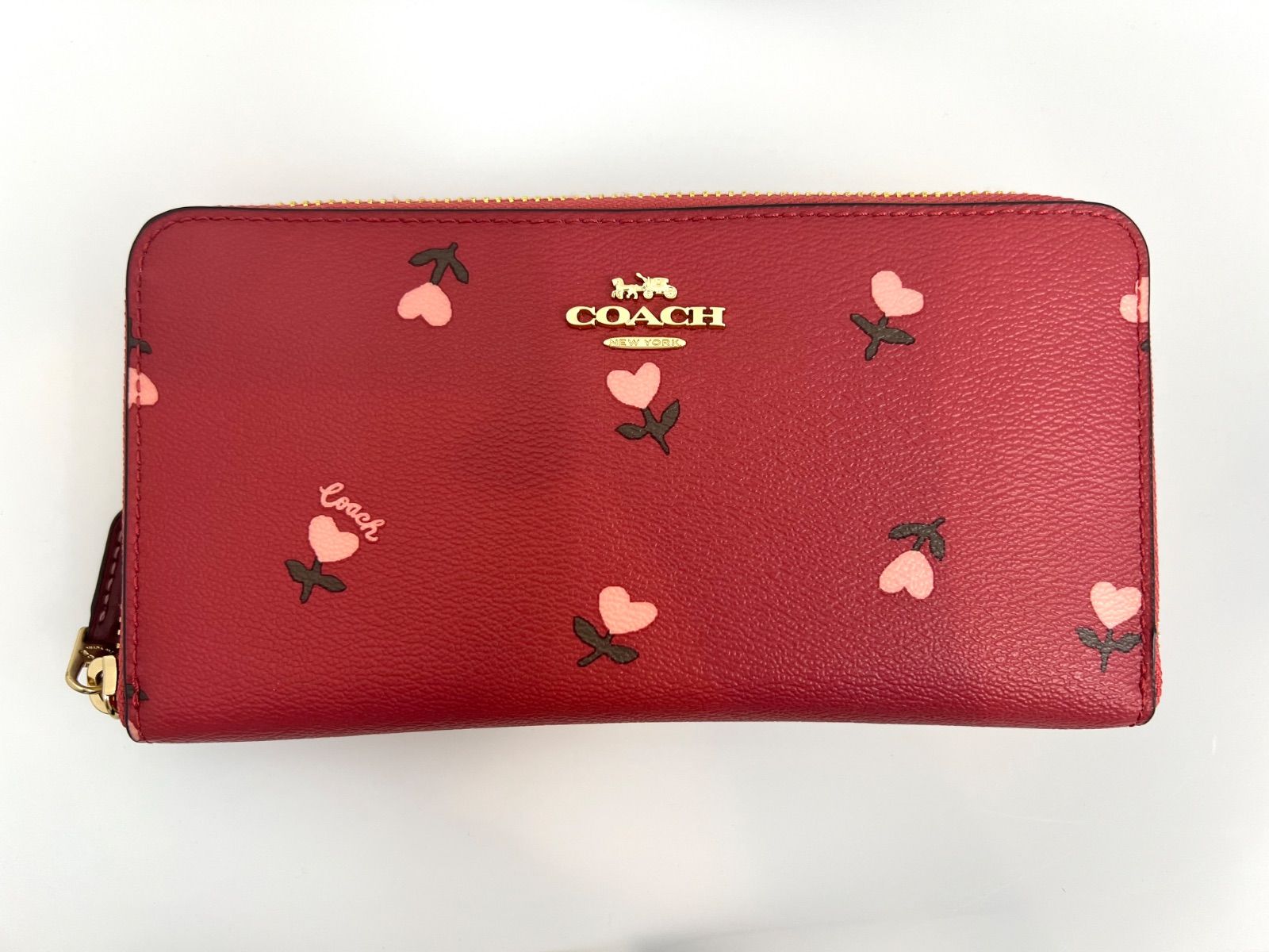 LONA (ロナ)ブリティッシュグリーン ミニウォレット財布 箔押し 限定