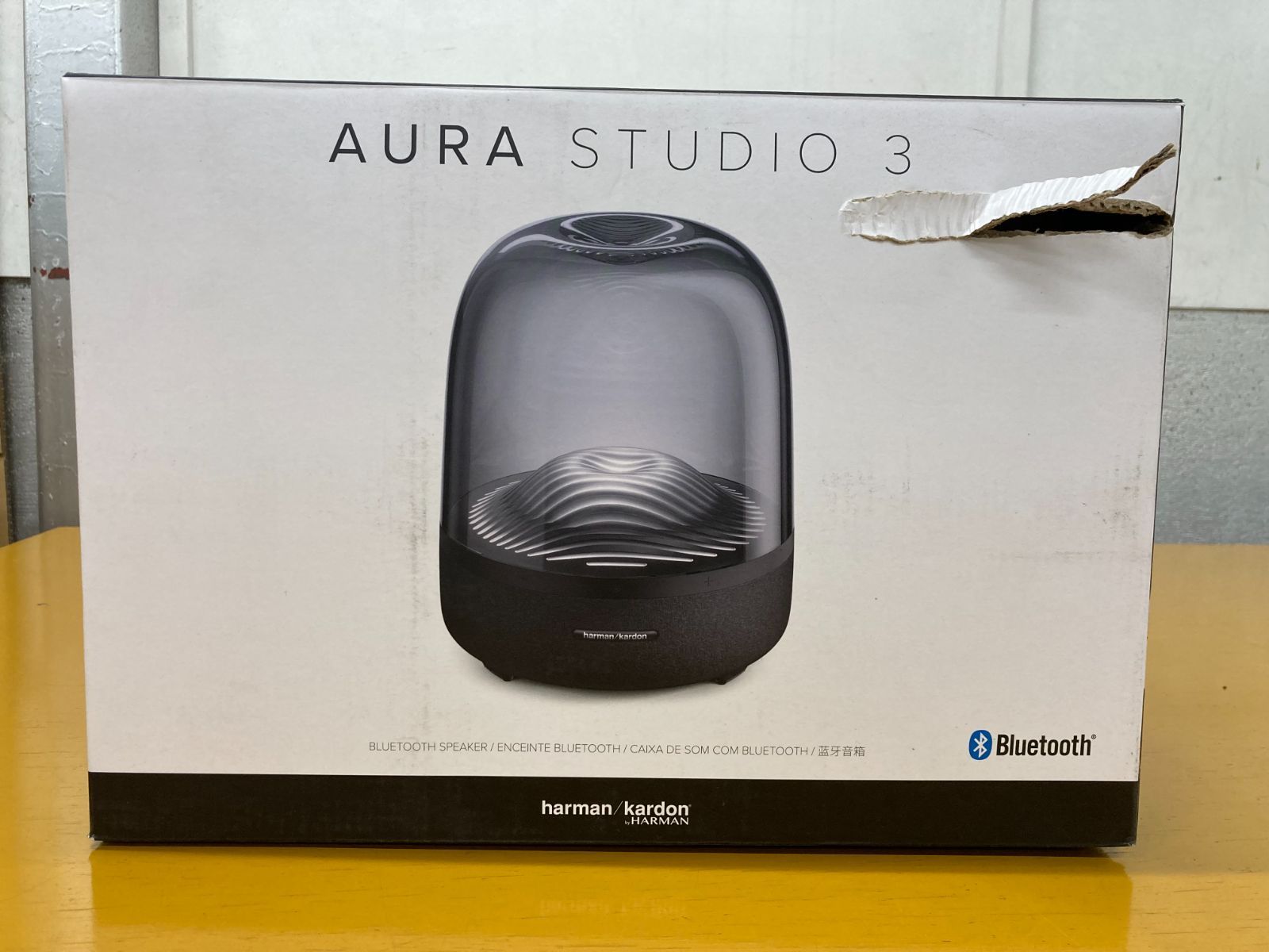 未使用】 Harman Kardon AURA STUDIO 3 Wireless Bluetoothスピーカー 