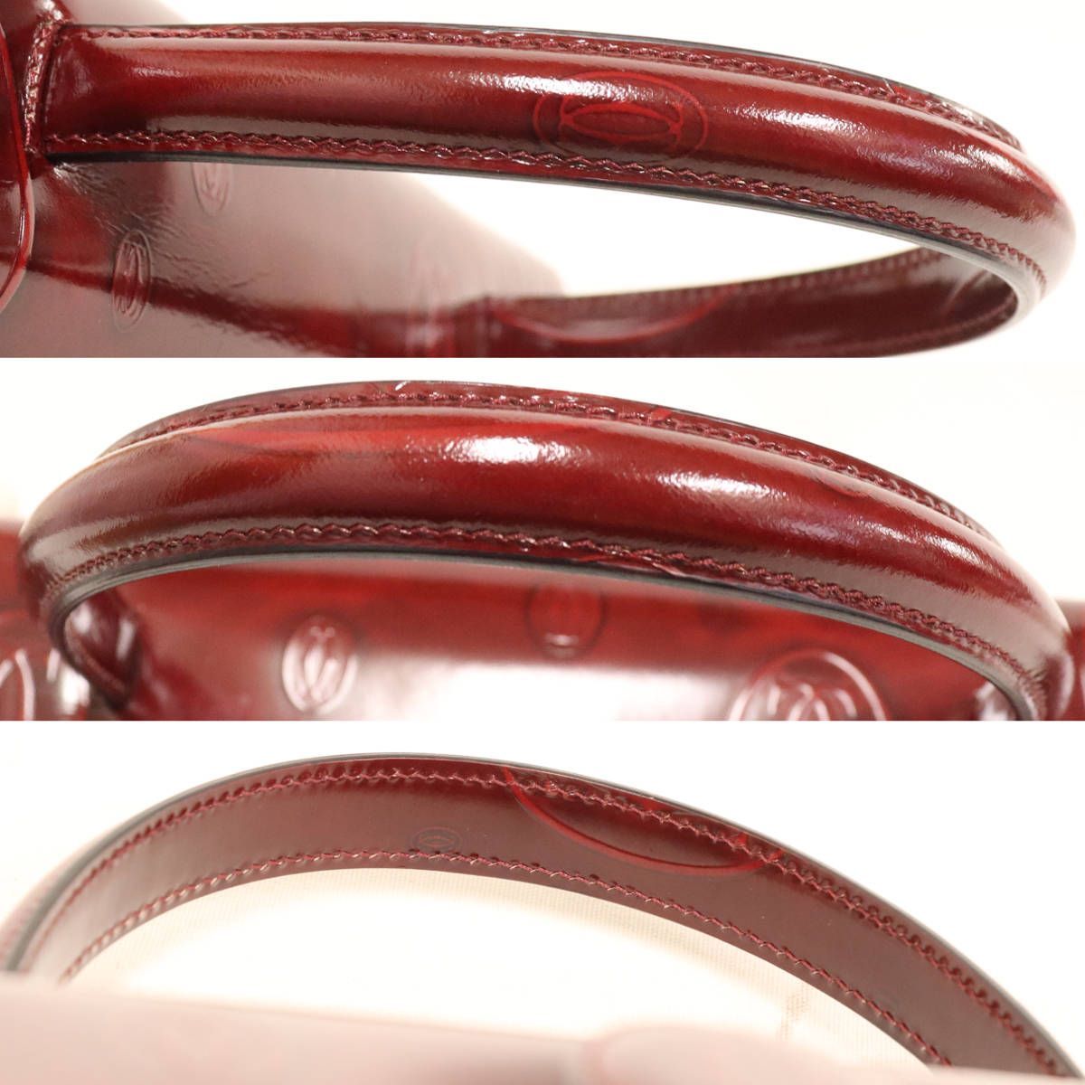 【未使用に近い】Cartier ハッピーバースデー　マストライン　ドゥーブルC Cartier - Cartier カルティエ ハッピーバースデー 長財布 二