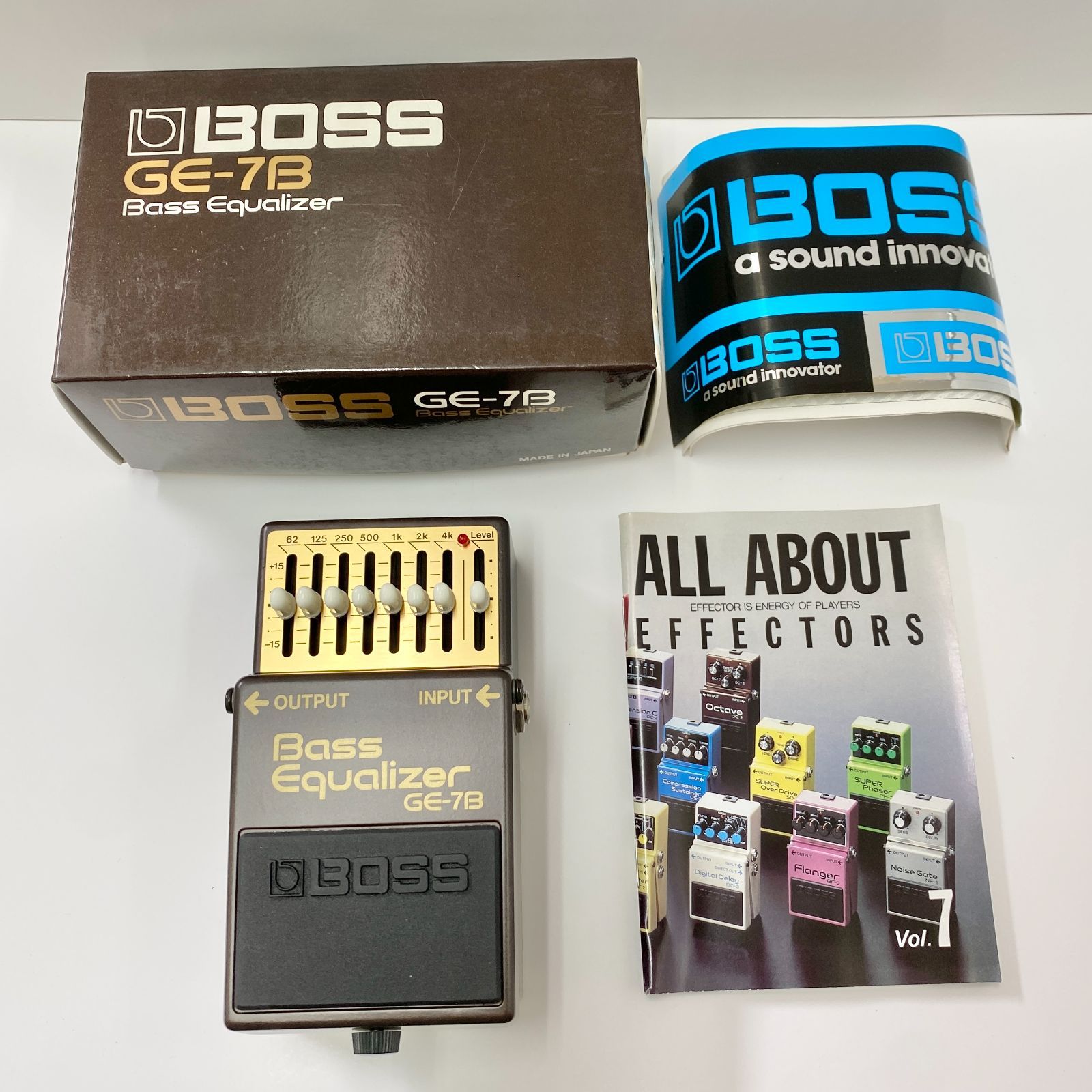 ☆75TA☆ BOSS ボス エフェクター Bass Equalizer ベースイコライザー