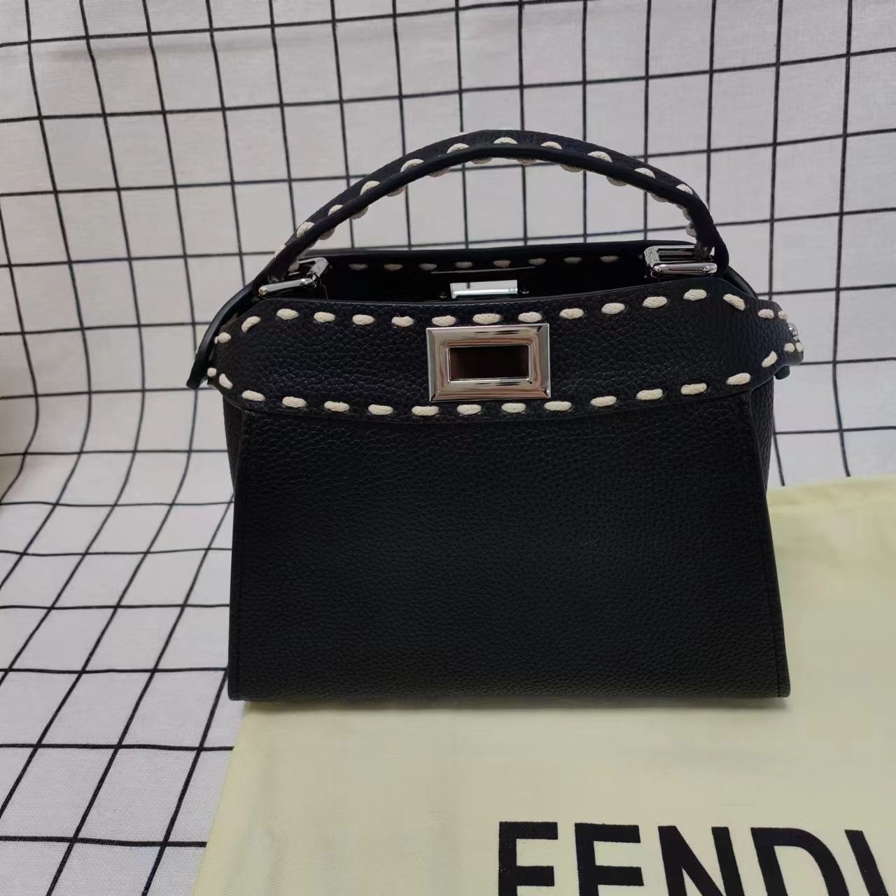 FENDI ピーカブー ミニ 2wayショルダーバッグ ハンドバッグ 正規輸入 ...