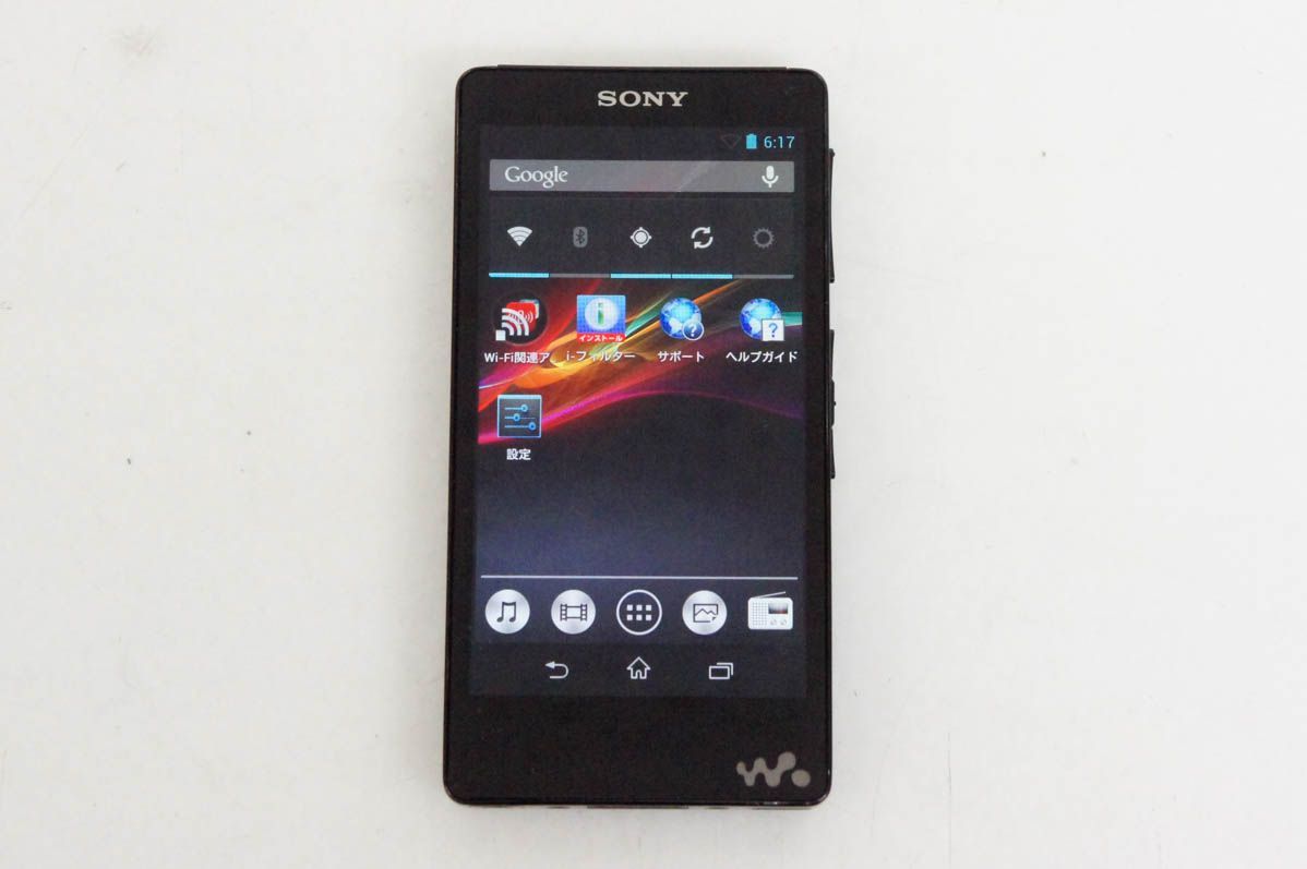 SONYソニー WALKMAN ウォークマン Fシリーズ NW-F885 16GB android