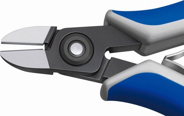 クニペックス KNIPEX エレクトロニクスニッパー125mmラウンドヘッド7902-125