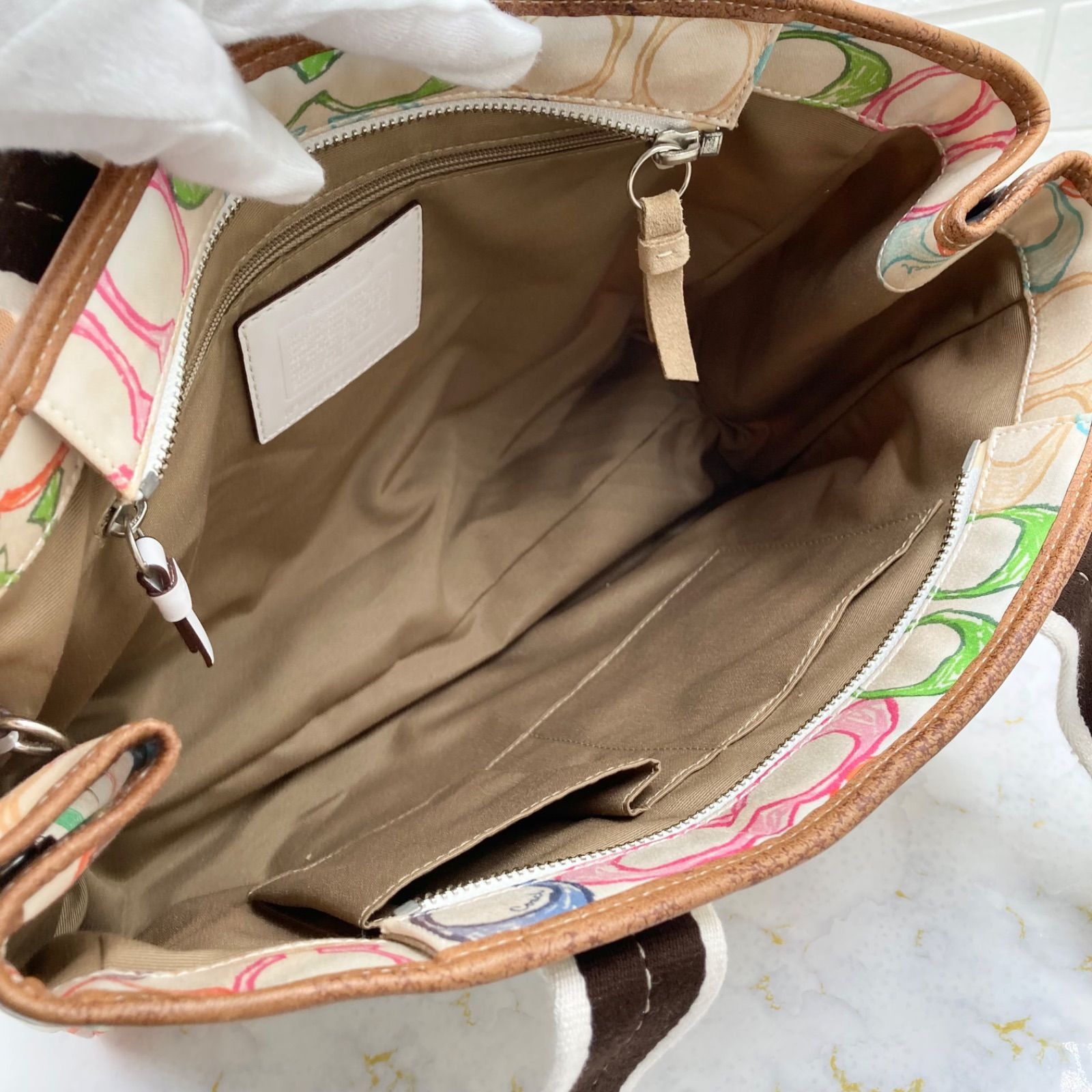 新品未使用❣️COACH コーチトートバッグレディースブランドパッチ 